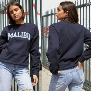 John Galt Pale Green Yosemite Crew Neck 